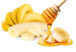 Banana and honey mask