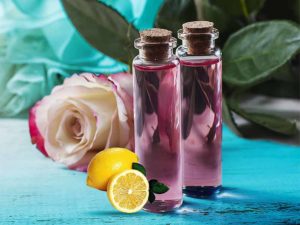 rose water lemon and glycerin