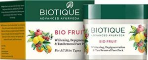 Biotique Depigmentation Tan Removal Face Pack