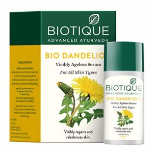 Biotique Bio Dandelion Visibly Ageless Serum