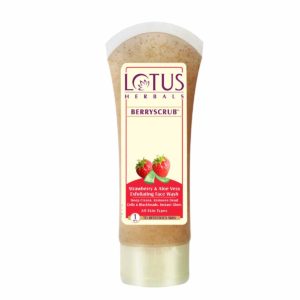 Lotus Herbals Strawberry and Aloe Vera Face Wash
