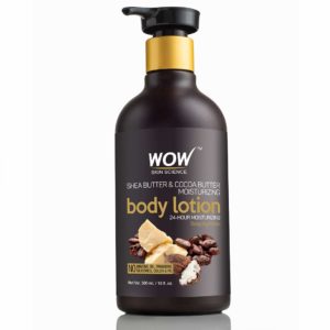 Wow Shea Butter and Cocoa Butter Moisturizing Body Lotion