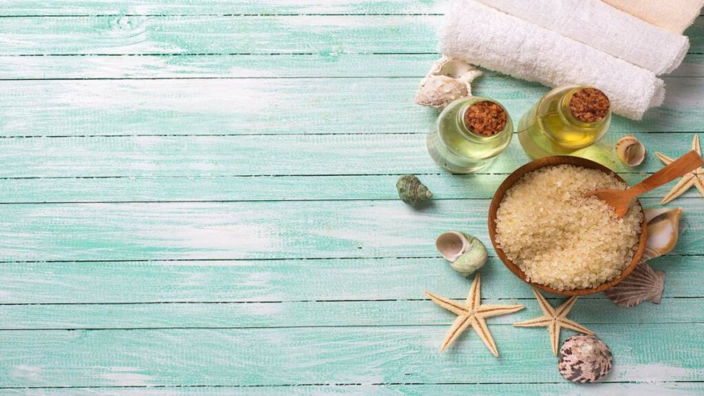 Coconut Oil and Sugar Scrub