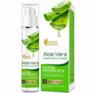 Oriental Botanics Aloe Vera, Green Tea & Cucumber Moisturizer