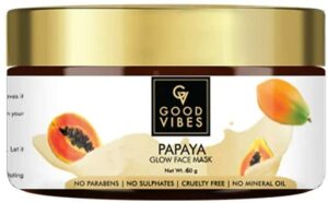 Good Vibes Papaya Glow Face Mask