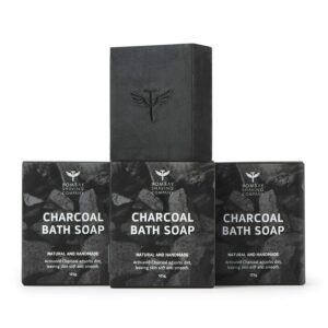 Bombay Shaving Company Activated Bamboo Charcoal Bath Soap