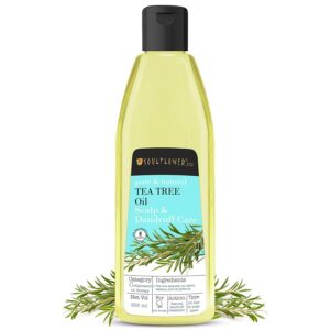 Soulflower Tea Tree Scalp Anti Dandruff Oil