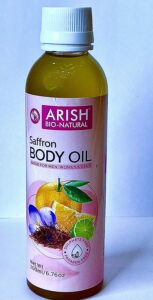 ARISH BIO-NATURAL Saffron Body Oil