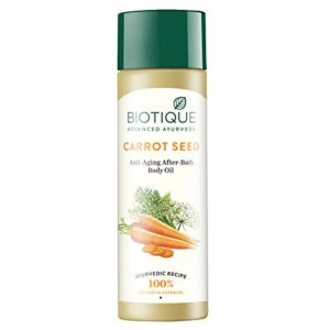 Biotique Bio Carrot Seed Anti Aging After Bath Body Oil