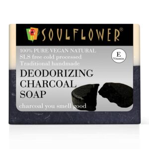 Soulflower Deodorizing Charcoal Soap